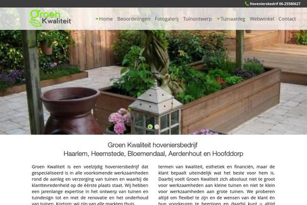 groenkwaliteit.nl site used Groen