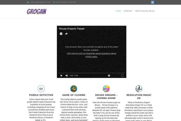 Lalita theme site design template sample