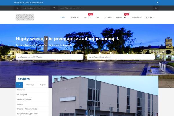 CouponXL theme site design template sample