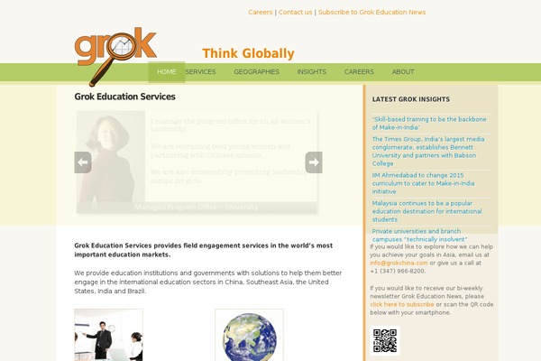 grokglobal.com site used Grokglobal