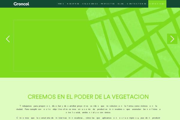Divi Child theme site design template sample