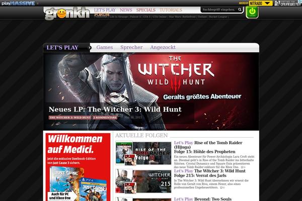 Community theme site design template sample