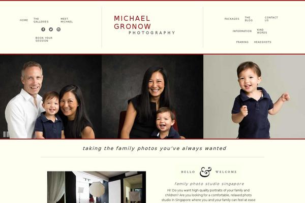 ProPhoto 6 theme site design template sample