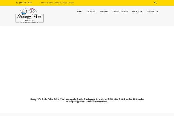 Site using Salon-booking-system plugin