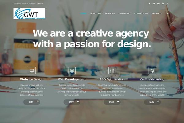 Site using Simple Job Board plugin