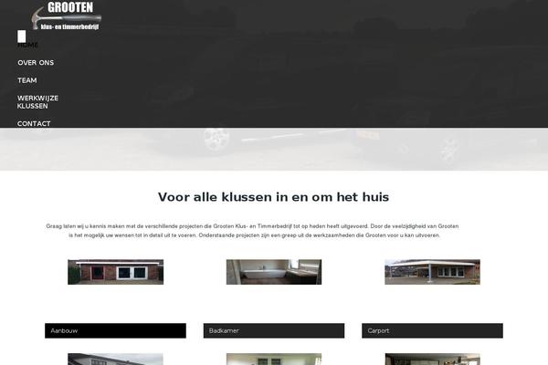 Trader theme site design template sample