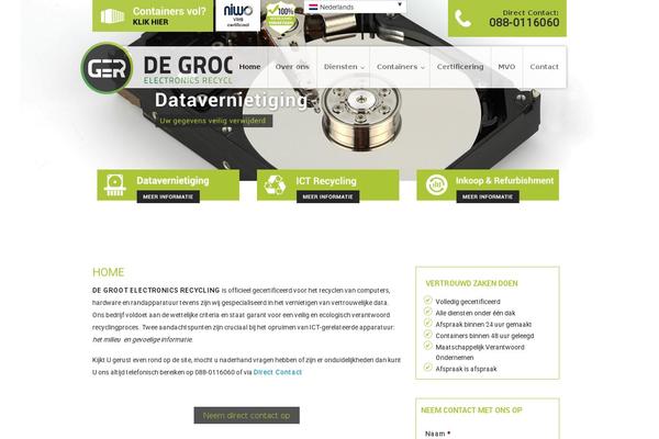 grooter.nl site used Grooter