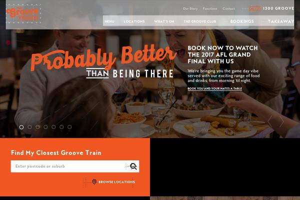groovetrain.com.au site used The-groove-train