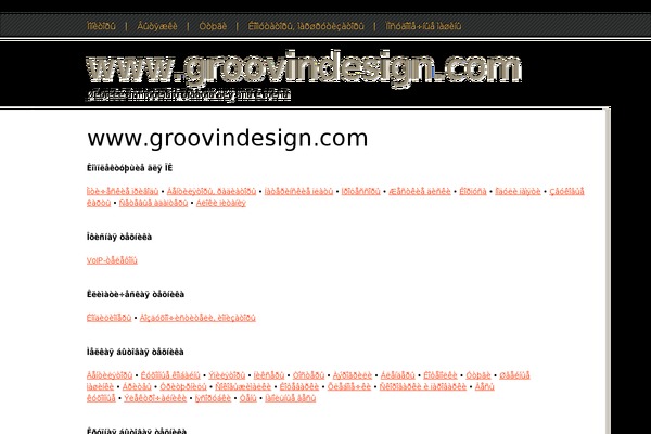 Infoist theme site design template sample