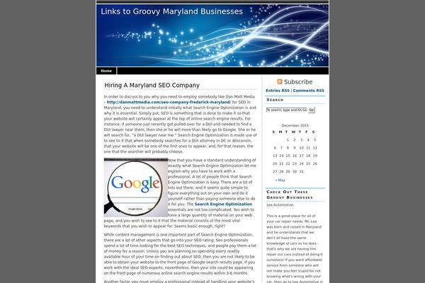 magicblue theme site design template sample
