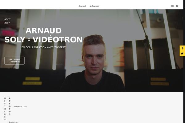Site using Responsive Video plugin