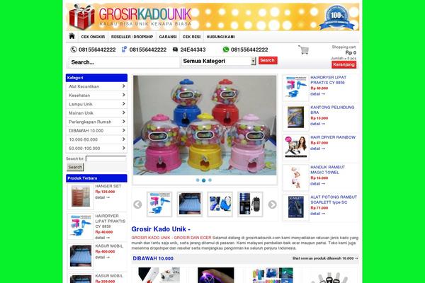WP-Grosir theme site design template sample