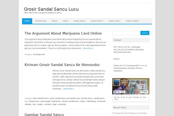 Site using Page navi slider plugin