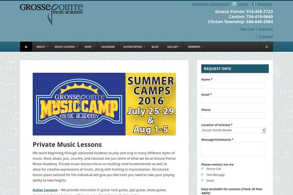 Tpl theme site design template sample