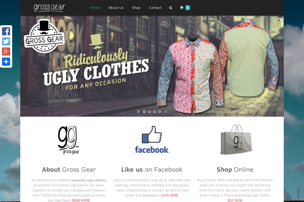 grossgear.com.au site used Vivacity