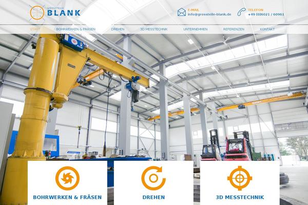 grossteile-blank.de site used Master_template