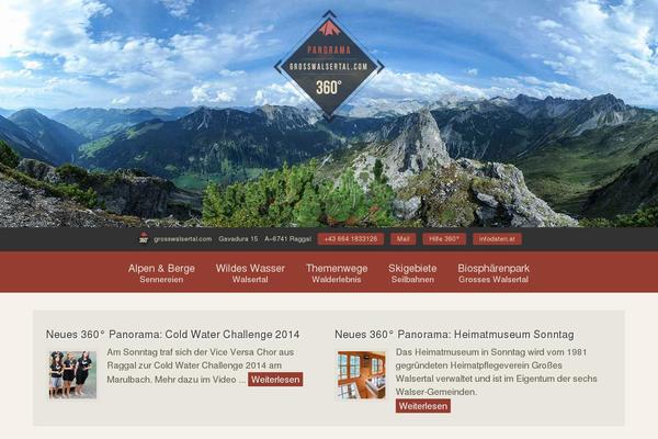 grosswalsertal.com site used Tincas
