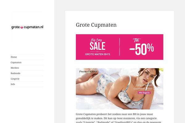 Site using CC Child Pages plugin