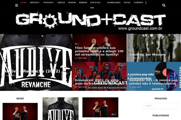 BoomBox theme site design template sample