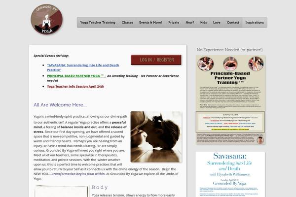 groundedbyyoga.com site used Round1theme