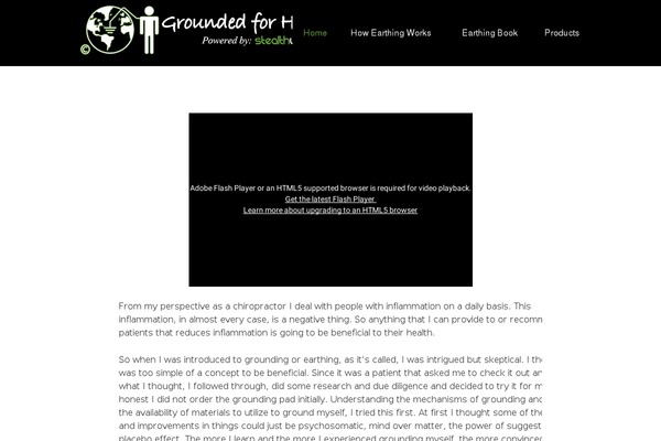 groundedforhealth.com site used Apparition