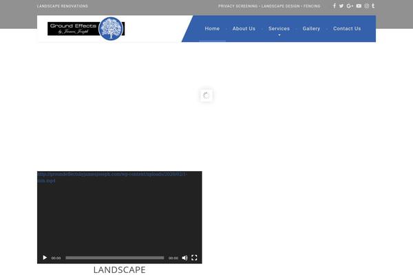 The-landscaper theme site design template sample