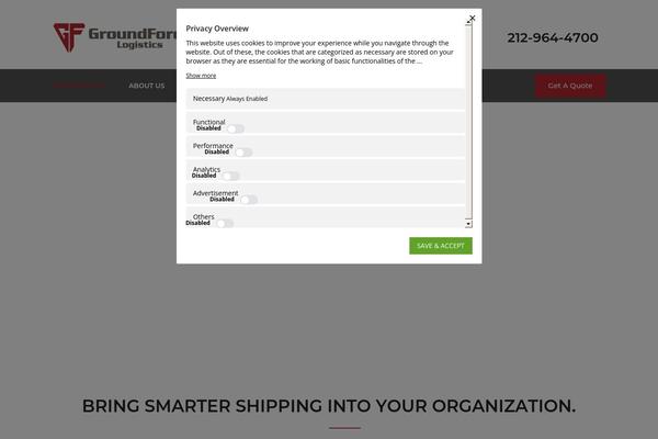 Site using Cargohub-vc-addons plugin