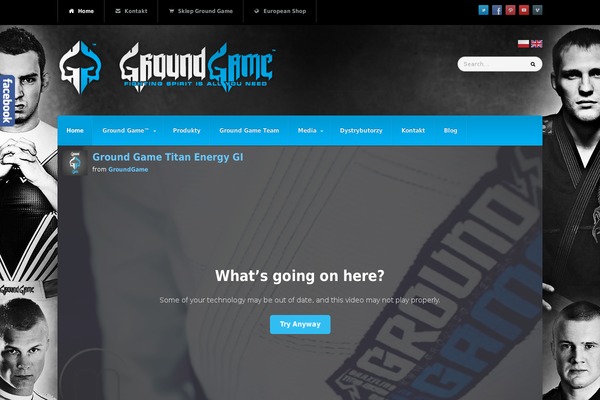 Alpha theme site design template sample