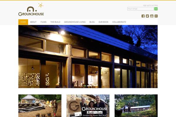 Accelerate theme site design template sample