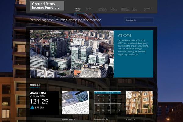 Tune theme site design template sample