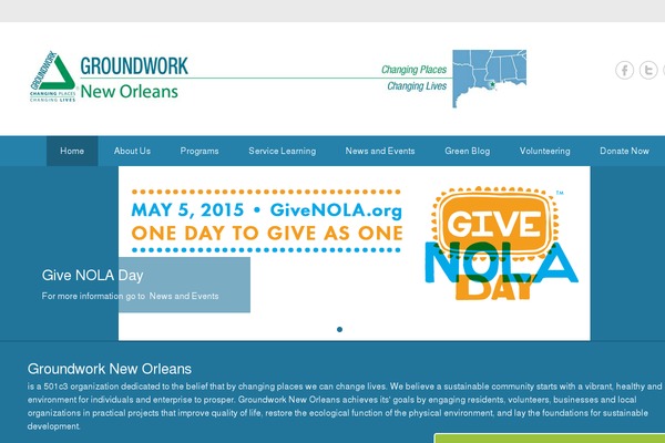 groundworknola.org site used Catch Kathmandu