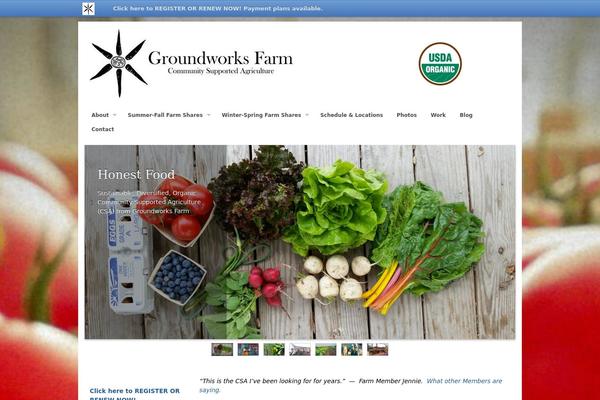 PageLines theme site design template sample