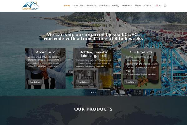 group-oriental.com site used Intensio