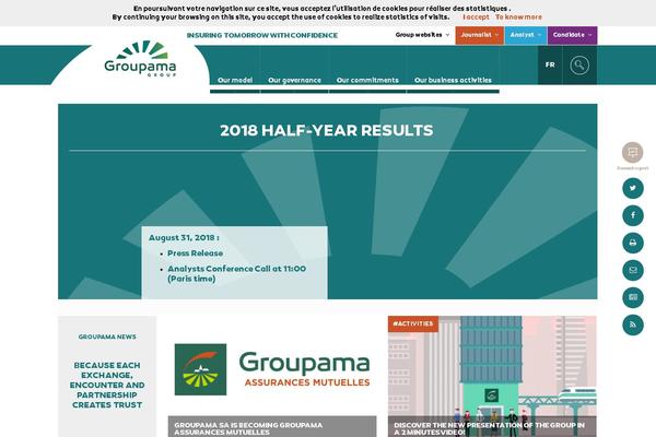 groupama.co.uk site used Lp-theme