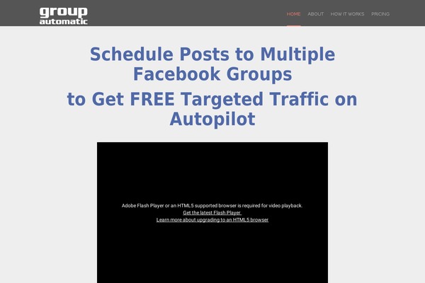 One Pager theme site design template sample