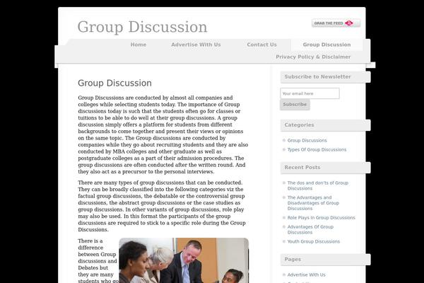 groupdiscussion.co.in site used voidy