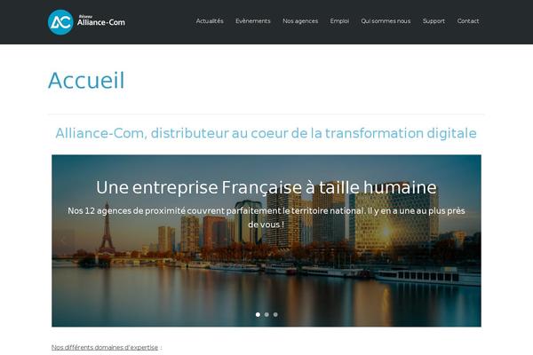 groupe-alliance.com site used Stratusx