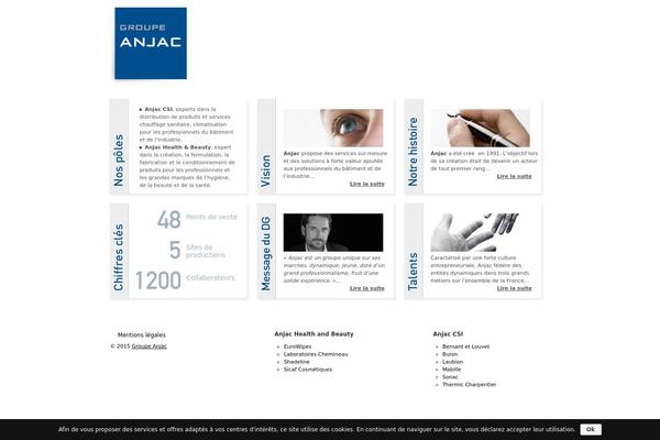 groupe_anjac theme websites examples