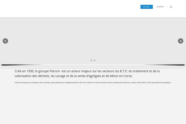 Circles theme site design template sample