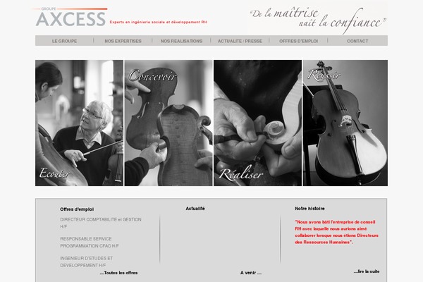groupeaxcess.com site used Axcess