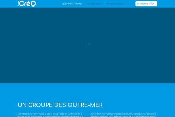 Blade theme site design template sample