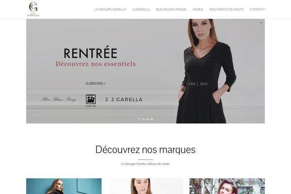 Omega theme site design template sample