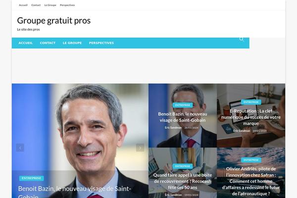 Newspaperss theme site design template sample