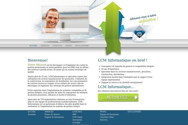 groupelcm.com site used Templatekiai