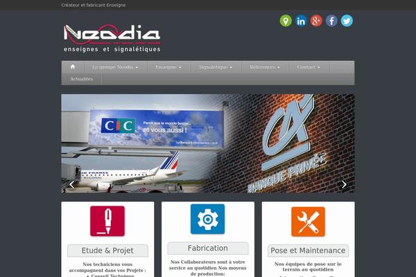 iFeature Pro 5 theme site design template sample