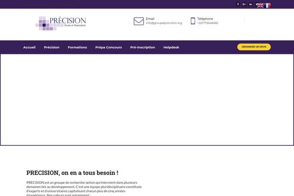 groupeprecision.org site used Provide