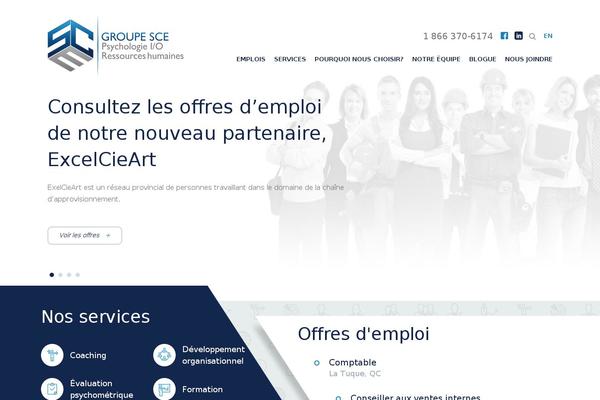groupesce.com site used Groupesce