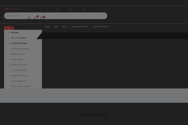 Digic theme site design template sample