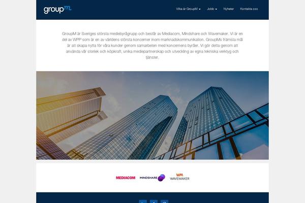 groupm.se site used Groupm