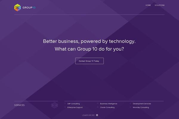 groupten.com site used Group10